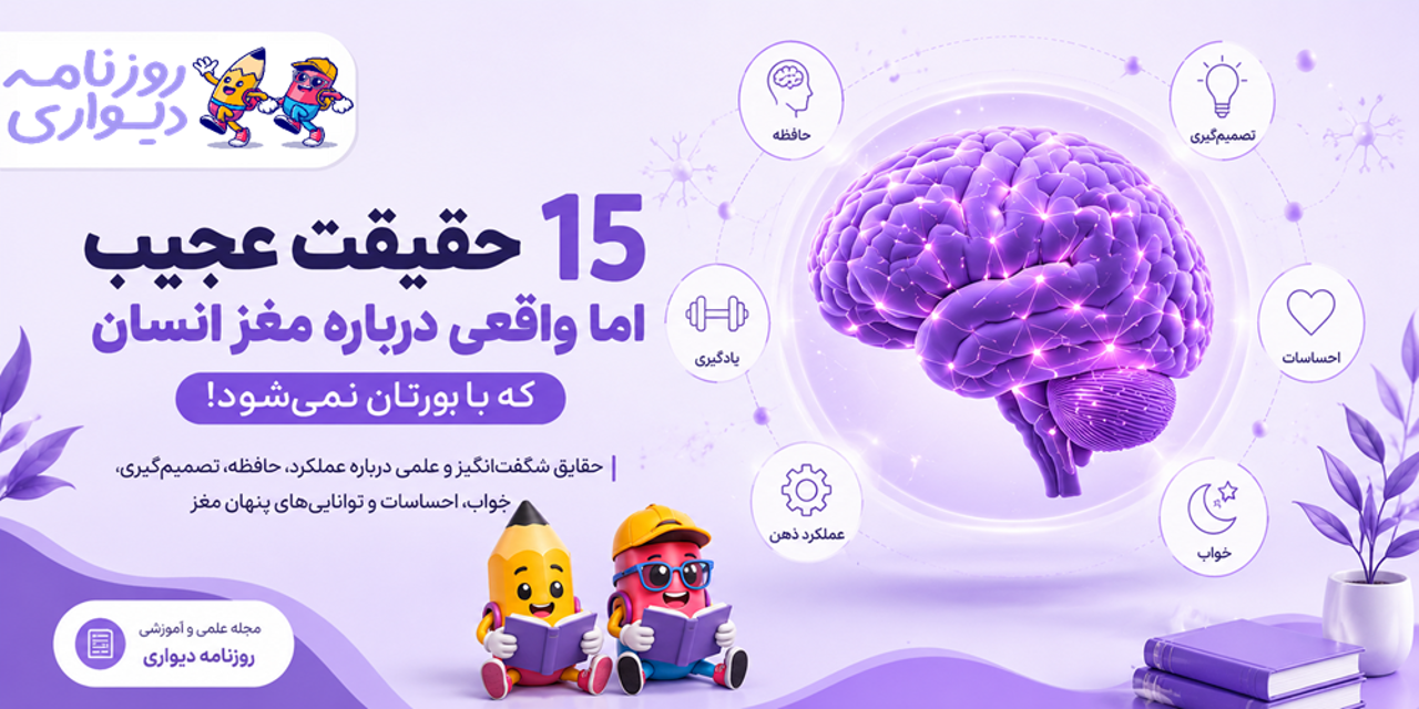 ۱۵ حقیقت عجیب اما واقعی درباره مغز انسان که باورتان نمی‌شود